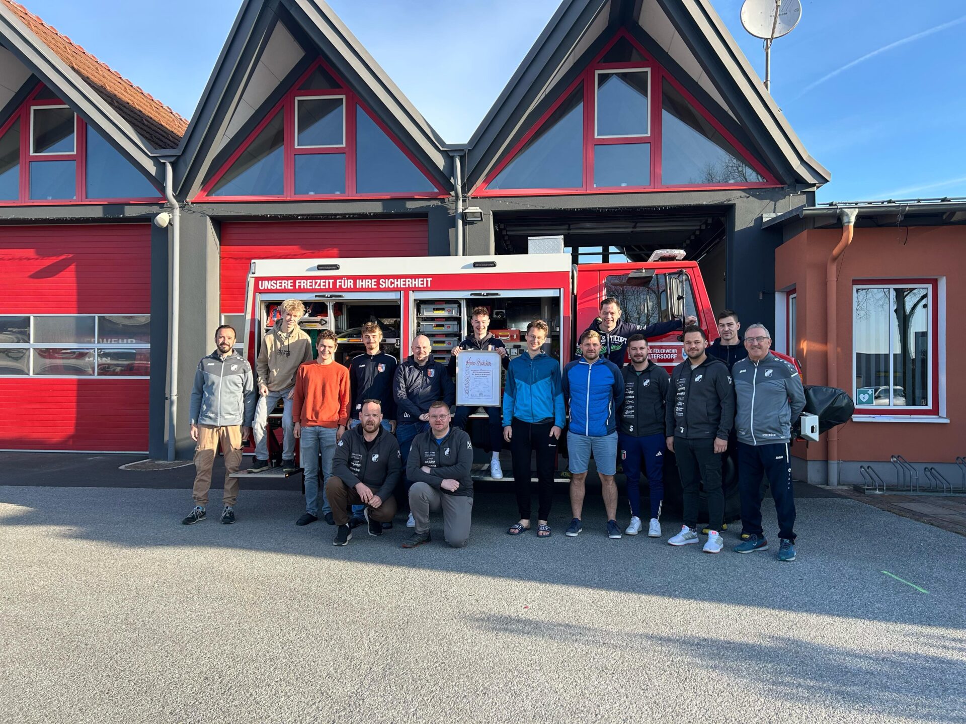 Gruppenfoto bad waltersdorf